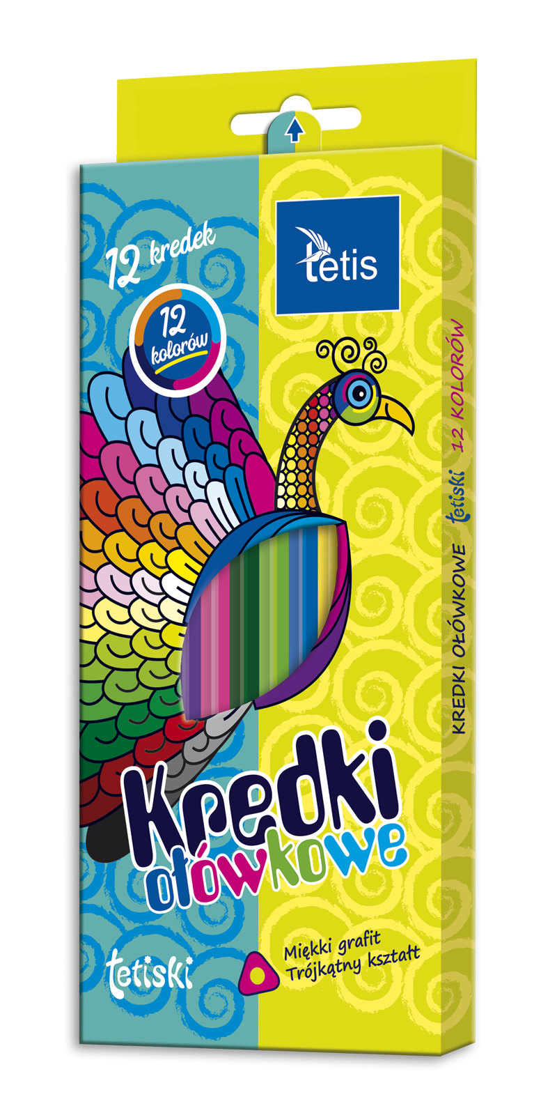 Tetiski. Kredki KT003