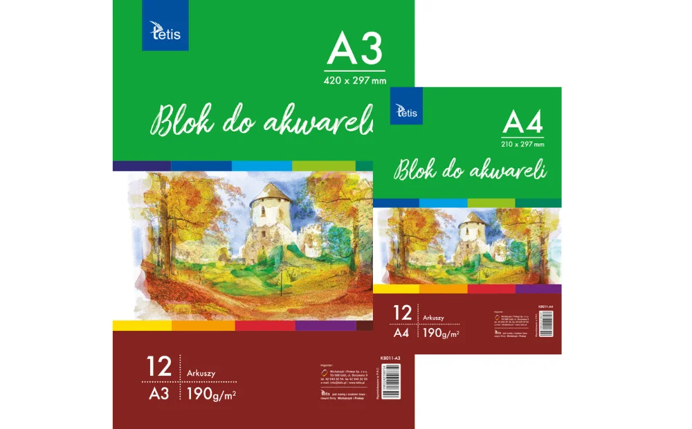 Blok do akwareli KB011