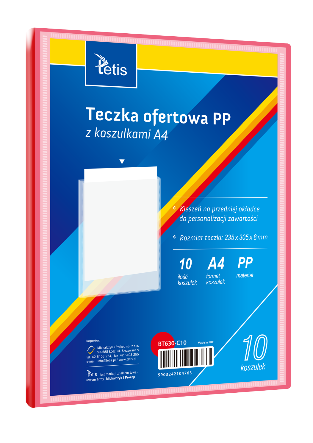 Teczka ofertowa A4 BT630-C10