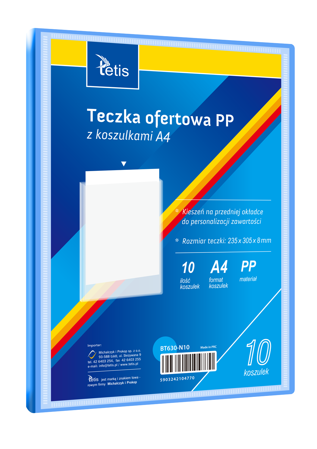 Teczka ofertowa A4 BT630-N10