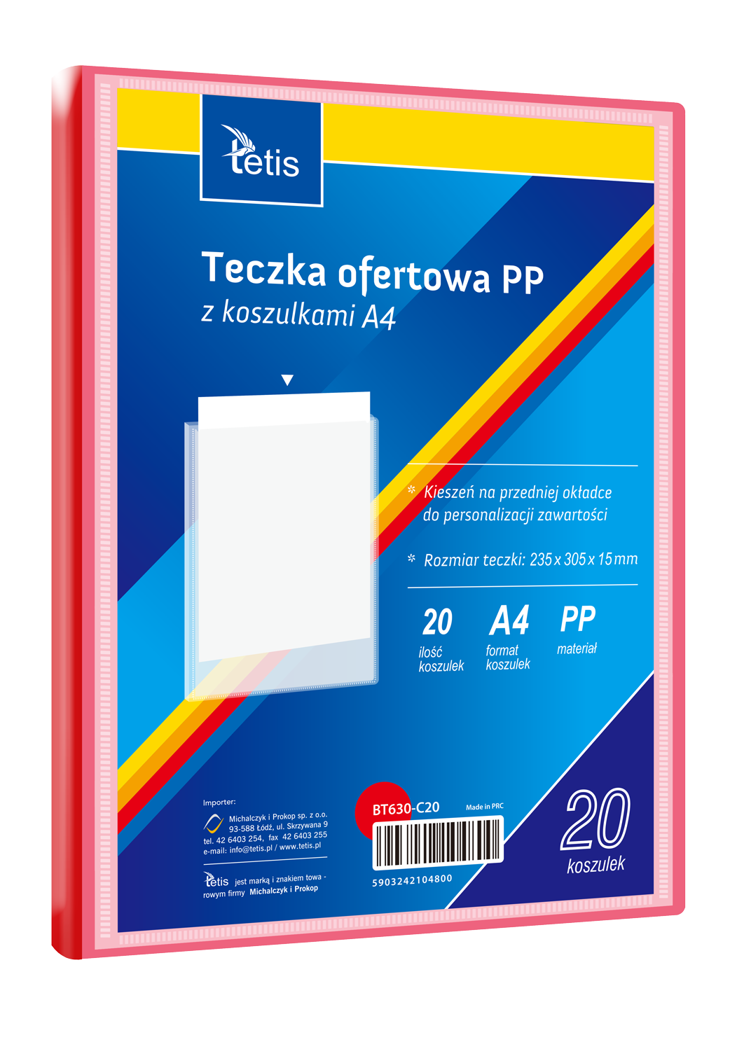 Teczka ofertowa A4 BT630-C20