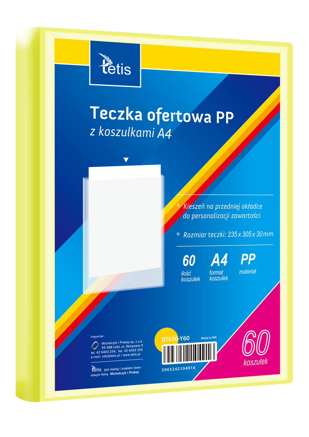 Teczka ofertowa A4 BT630-Y60